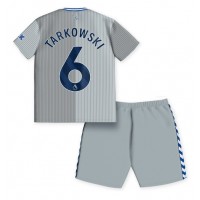 Everton James Tarkowski #6 Tredjeställ Barn 2023-24 Korta ärmar (+ Korta byxor)